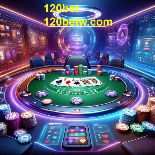 A Emoção do Poker Online no 120bet